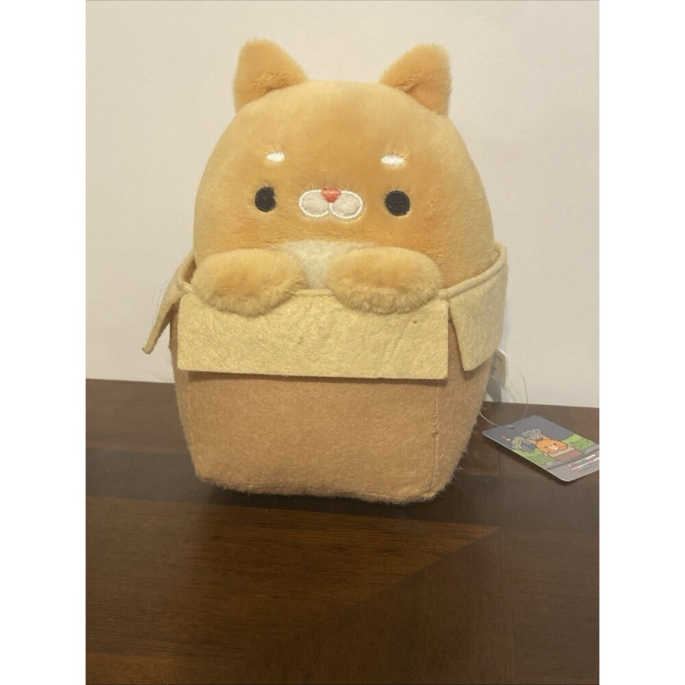 Takashoji Shiba Inu in Box Plush 7” Round1 Exclusive Stuffed Animal New